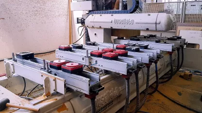 Vacuum-CNC pods for Busellato machines